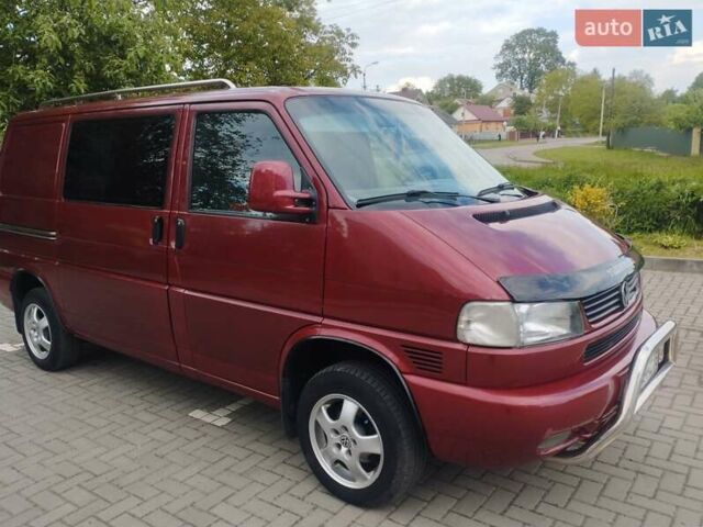 Красный Фольксваген Transporter, объемом двигателя 2.5 л и пробегом 420 тыс. км за 8000 $, фото 23 на Automoto.ua