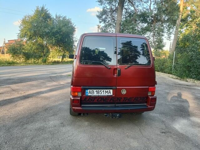 Красный Фольксваген Transporter, объемом двигателя 2.5 л и пробегом 527 тыс. км за 6800 $, фото 15 на Automoto.ua