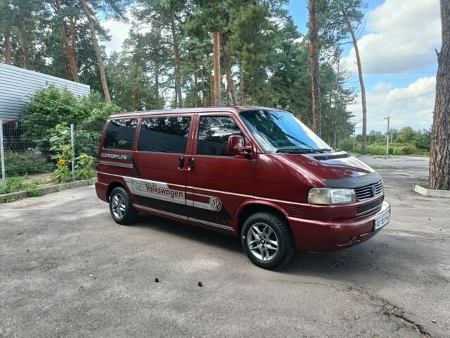 Красный Фольксваген Transporter, объемом двигателя 2.5 л и пробегом 527 тыс. км за 6800 $, фото 9 на Automoto.ua