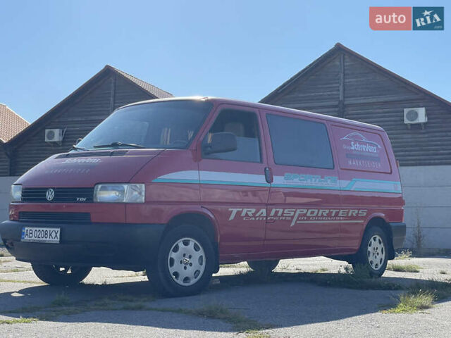 Красный Фольксваген Transporter, объемом двигателя 2.5 л и пробегом 310 тыс. км за 7700 $, фото 16 на Automoto.ua