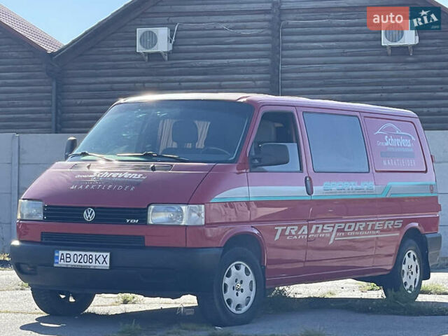 Красный Фольксваген Transporter, объемом двигателя 2.5 л и пробегом 310 тыс. км за 7700 $, фото 43 на Automoto.ua