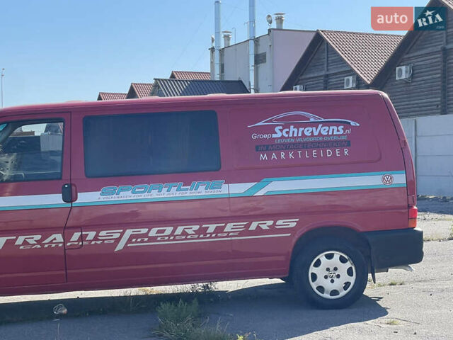 Красный Фольксваген Transporter, объемом двигателя 2.5 л и пробегом 310 тыс. км за 7700 $, фото 21 на Automoto.ua