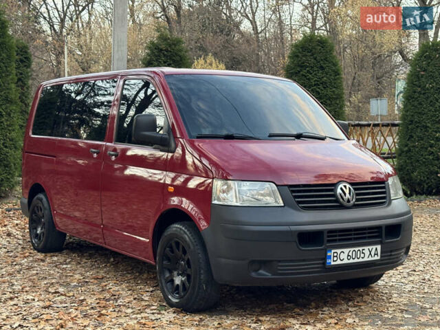 Красный Фольксваген Transporter, объемом двигателя 1.9 л и пробегом 221 тыс. км за 6999 $, фото 18 на Automoto.ua