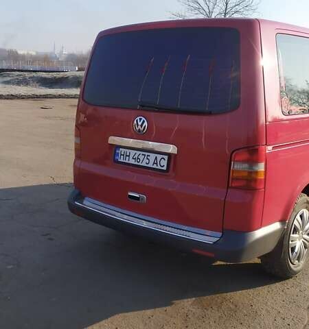 Червоний Фольксваген Transporter, об'ємом двигуна 2.5 л та пробігом 324 тис. км за 8500 $, фото 4 на Automoto.ua