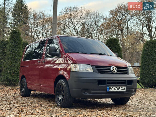 Красный Фольксваген Transporter, объемом двигателя 1.9 л и пробегом 221 тыс. км за 6999 $, фото 17 на Automoto.ua