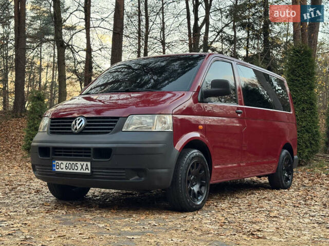 Красный Фольксваген Transporter, объемом двигателя 1.9 л и пробегом 221 тыс. км за 6999 $, фото 16 на Automoto.ua