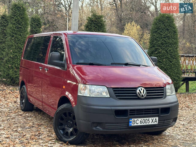 Красный Фольксваген Transporter, объемом двигателя 1.9 л и пробегом 221 тыс. км за 6999 $, фото 13 на Automoto.ua