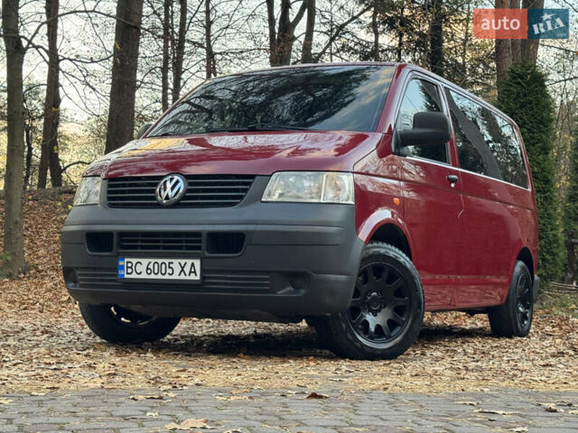 Красный Фольксваген Transporter, объемом двигателя 1.9 л и пробегом 221 тыс. км за 6999 $, фото 9 на Automoto.ua
