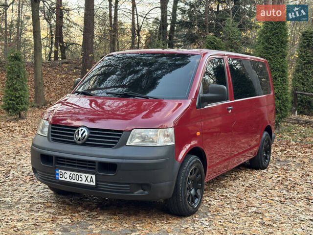 Красный Фольксваген Transporter, объемом двигателя 1.9 л и пробегом 221 тыс. км за 6999 $, фото 15 на Automoto.ua