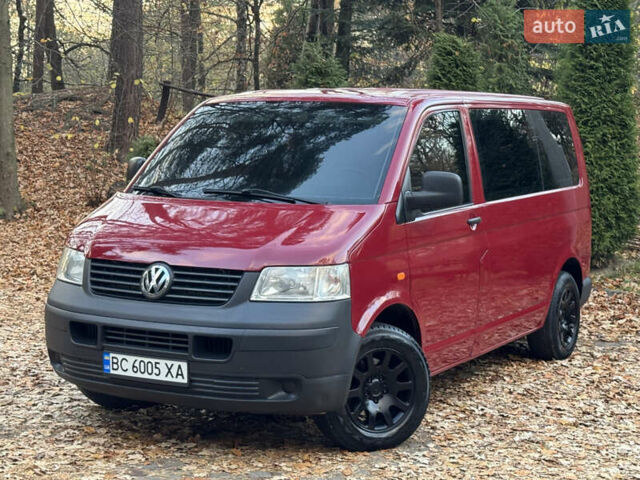 Красный Фольксваген Transporter, объемом двигателя 1.9 л и пробегом 221 тыс. км за 6999 $, фото 8 на Automoto.ua