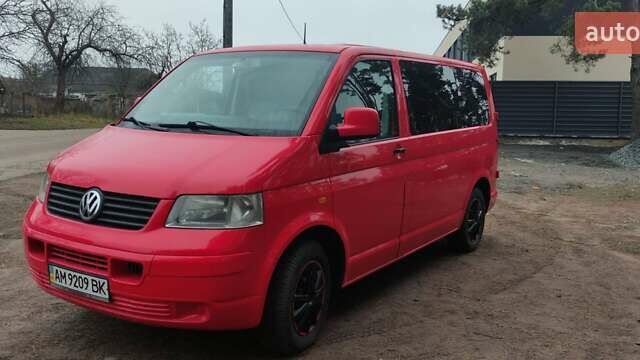 Красный Фольксваген Transporter, объемом двигателя 1.9 л и пробегом 345 тыс. км за 8000 $, фото 5 на Automoto.ua