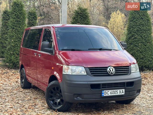 Красный Фольксваген Transporter, объемом двигателя 1.9 л и пробегом 221 тыс. км за 6999 $, фото 6 на Automoto.ua