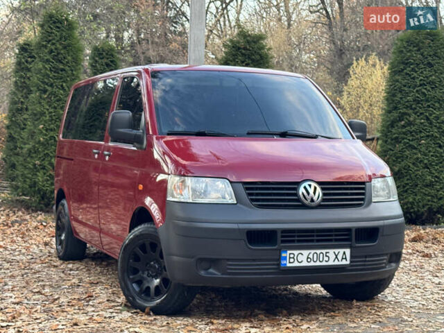 Красный Фольксваген Transporter, объемом двигателя 1.9 л и пробегом 221 тыс. км за 6999 $, фото 25 на Automoto.ua