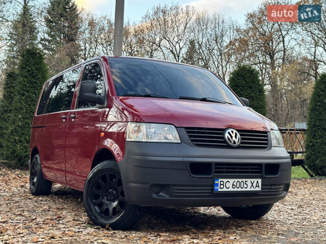 Красный Фольксваген Transporter, объемом двигателя 1.9 л и пробегом 221 тыс. км за 6999 $, фото 14 на Automoto.ua