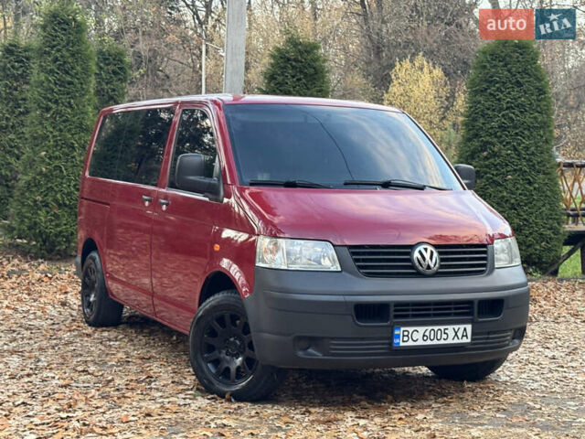 Красный Фольксваген Transporter, объемом двигателя 1.9 л и пробегом 221 тыс. км за 6999 $, фото 7 на Automoto.ua