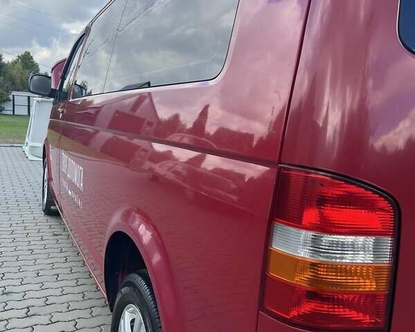 Красный Фольксваген Transporter, объемом двигателя 2.46 л и пробегом 348 тыс. км за 8599 $, фото 19 на Automoto.ua
