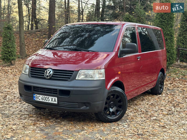 Красный Фольксваген Transporter, объемом двигателя 1.9 л и пробегом 221 тыс. км за 6999 $, фото 12 на Automoto.ua