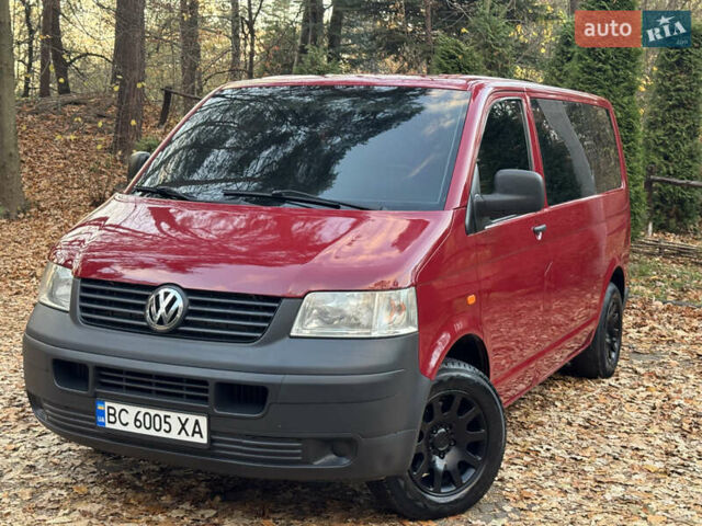 Красный Фольксваген Transporter, объемом двигателя 1.9 л и пробегом 221 тыс. км за 6999 $, фото 24 на Automoto.ua