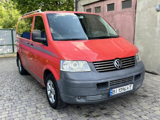 Красный Фольксваген Transporter, объемом двигателя 2.5 л и пробегом 300 тыс. км за 6800 $, фото 11 на Automoto.ua