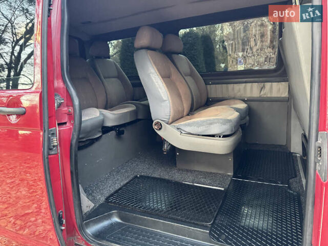 Красный Фольксваген Transporter, объемом двигателя 1.9 л и пробегом 221 тыс. км за 6999 $, фото 44 на Automoto.ua