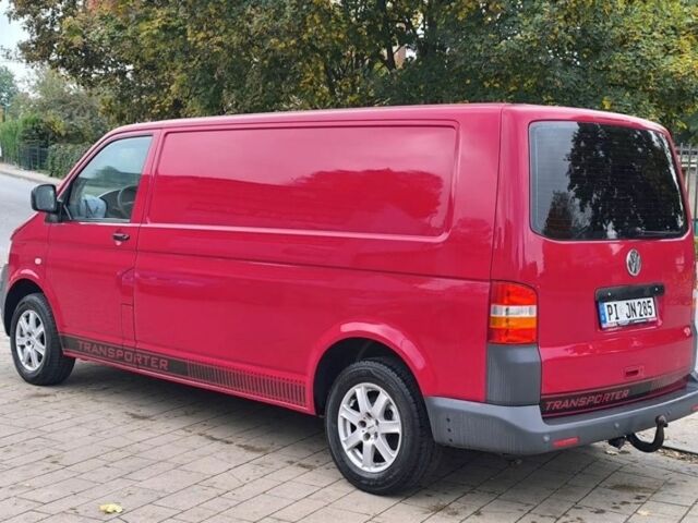 Червоний Фольксваген Transporter, об'ємом двигуна 2.5 л та пробігом 200 тис. км за 2850 $, фото 5 на Automoto.ua