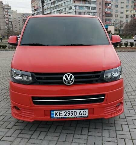 Красный Фольксваген Transporter, объемом двигателя 2.46 л и пробегом 220 тыс. км за 13800 $, фото 17 на Automoto.ua