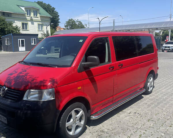 Червоний Фольксваген Transporter, об'ємом двигуна 2.5 л та пробігом 465 тис. км за 12000 $, фото 1 на Automoto.ua