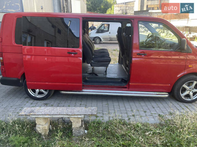 Червоний Фольксваген Transporter, об'ємом двигуна 2.5 л та пробігом 465 тис. км за 12000 $, фото 18 на Automoto.ua