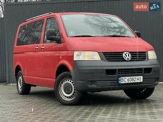 Красный Фольксваген Transporter, объемом двигателя 1.9 л и пробегом 335 тыс. км за 7899 $, фото 26 на Automoto.ua