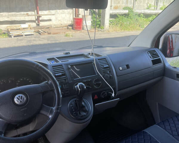 Червоний Фольксваген Transporter, об'ємом двигуна 2.5 л та пробігом 465 тис. км за 12000 $, фото 11 на Automoto.ua