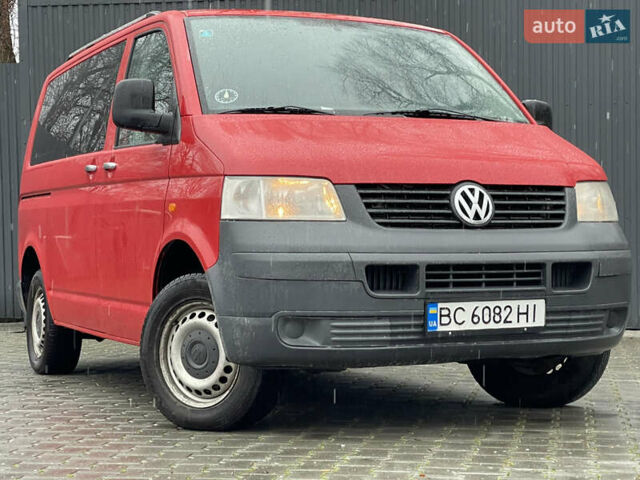 Красный Фольксваген Transporter, объемом двигателя 1.9 л и пробегом 335 тыс. км за 7899 $, фото 30 на Automoto.ua