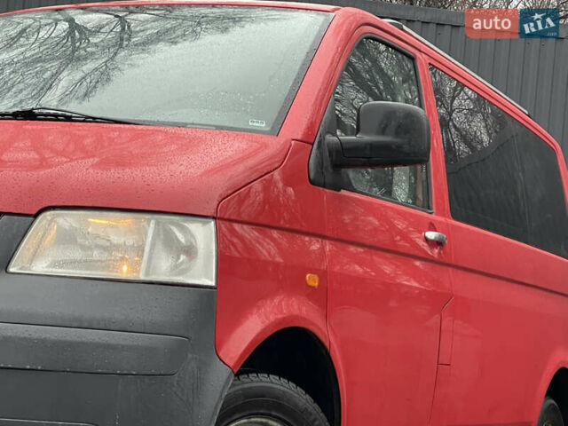 Красный Фольксваген Transporter, объемом двигателя 1.9 л и пробегом 335 тыс. км за 7899 $, фото 14 на Automoto.ua