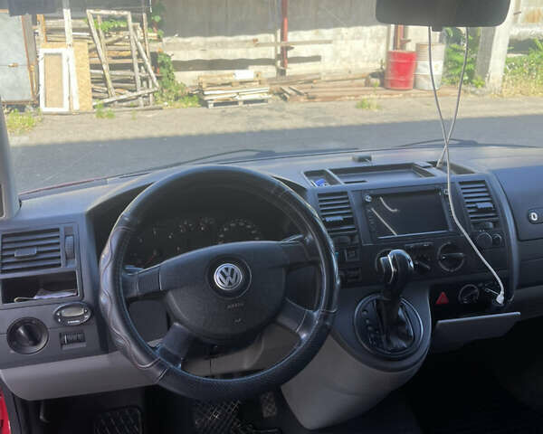Червоний Фольксваген Transporter, об'ємом двигуна 2.5 л та пробігом 465 тис. км за 12000 $, фото 9 на Automoto.ua