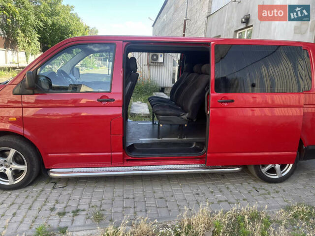 Червоний Фольксваген Transporter, об'ємом двигуна 2.5 л та пробігом 465 тис. км за 12000 $, фото 13 на Automoto.ua
