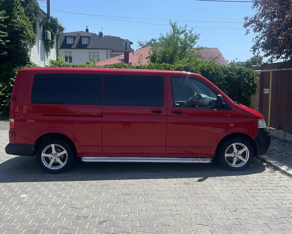 Червоний Фольксваген Transporter, об'ємом двигуна 2.5 л та пробігом 465 тис. км за 12000 $, фото 6 на Automoto.ua
