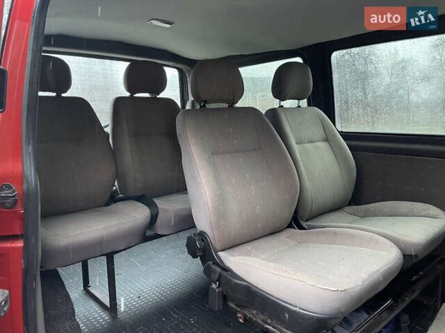 Красный Фольксваген Transporter, объемом двигателя 1.9 л и пробегом 335 тыс. км за 7899 $, фото 89 на Automoto.ua