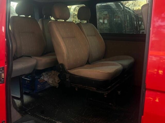 Красный Фольксваген Transporter, объемом двигателя 1.9 л и пробегом 334 тыс. км за 7200 $, фото 22 на Automoto.ua