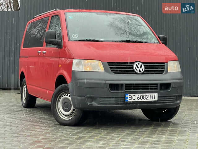 Красный Фольксваген Transporter, объемом двигателя 1.9 л и пробегом 335 тыс. км за 7899 $, фото 27 на Automoto.ua