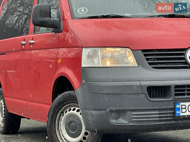 Красный Фольксваген Transporter, объемом двигателя 1.9 л и пробегом 335 тыс. км за 7899 $, фото 32 на Automoto.ua