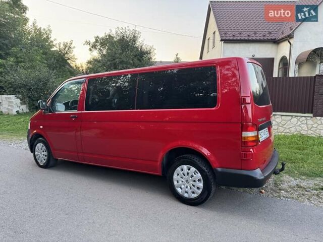 Красный Фольксваген Transporter, объемом двигателя 1.9 л и пробегом 285 тыс. км за 9500 $, фото 17 на Automoto.ua