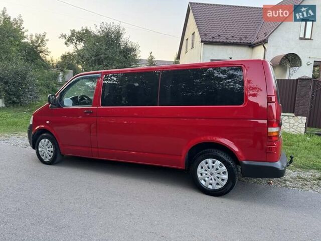 Красный Фольксваген Transporter, объемом двигателя 1.9 л и пробегом 285 тыс. км за 9500 $, фото 18 на Automoto.ua