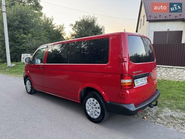 Красный Фольксваген Transporter, объемом двигателя 1.9 л и пробегом 285 тыс. км за 9500 $, фото 16 на Automoto.ua