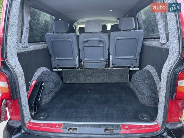 Красный Фольксваген Transporter, объемом двигателя 1.9 л и пробегом 285 тыс. км за 9500 $, фото 34 на Automoto.ua