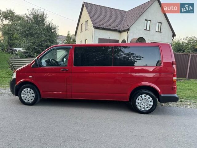 Красный Фольксваген Transporter, объемом двигателя 1.9 л и пробегом 285 тыс. км за 9500 $, фото 20 на Automoto.ua