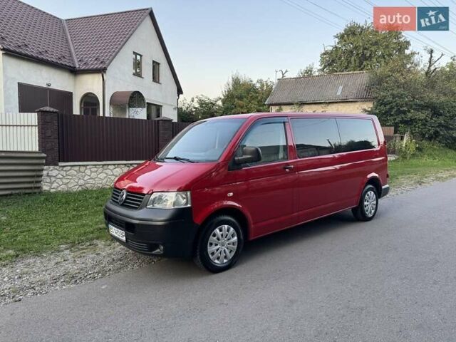 Красный Фольксваген Transporter, объемом двигателя 1.9 л и пробегом 285 тыс. км за 9500 $, фото 2 на Automoto.ua
