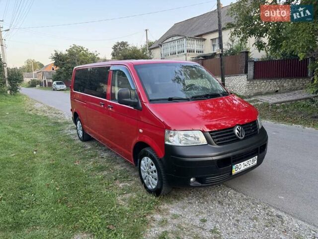 Красный Фольксваген Transporter, объемом двигателя 1.9 л и пробегом 285 тыс. км за 9500 $, фото 9 на Automoto.ua