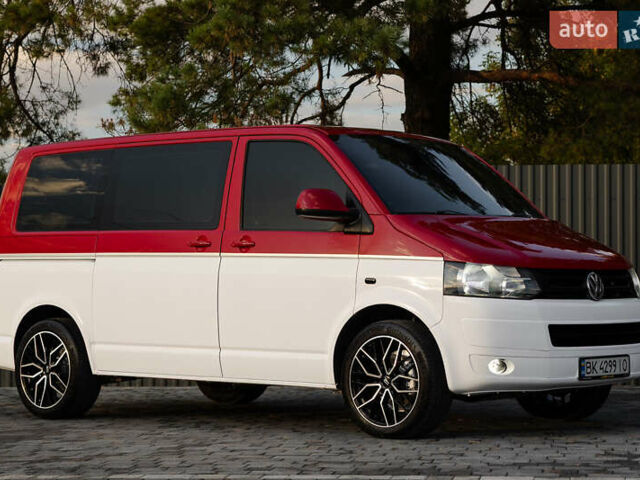 Красный Фольксваген Transporter, объемом двигателя 1.97 л и пробегом 470 тыс. км за 12900 $, фото 1 на Automoto.ua
