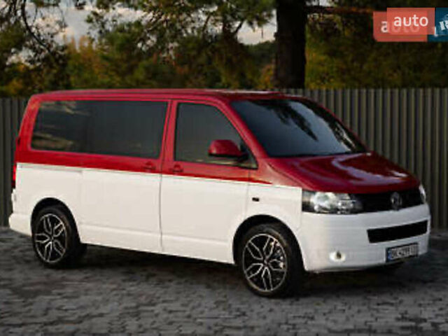 Красный Фольксваген Transporter, объемом двигателя 1.97 л и пробегом 470 тыс. км за 12900 $, фото 3 на Automoto.ua
