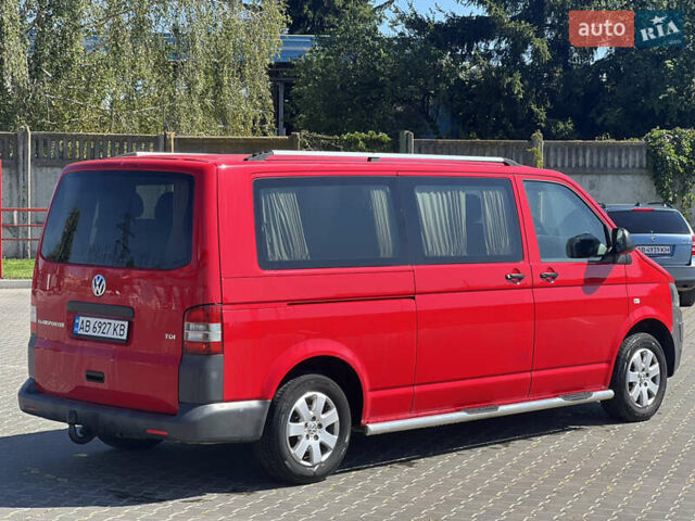 Красный Фольксваген Transporter, объемом двигателя 2 л и пробегом 230 тыс. км за 12700 $, фото 20 на Automoto.ua
