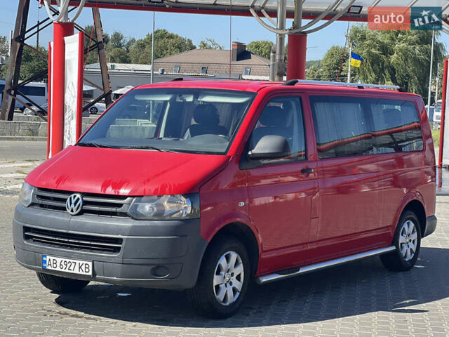 Красный Фольксваген Transporter, объемом двигателя 2 л и пробегом 230 тыс. км за 12700 $, фото 22 на Automoto.ua